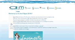 Desktop Screenshot of algues-et-mer.com
